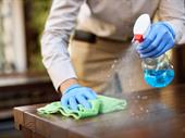 under contract established cleaning