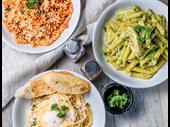 high-traffic italian restaurant for