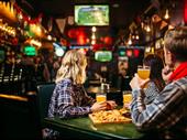 bar with gaming music