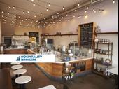 well-presented cafe strong sales
