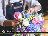 event-focused florist business orange