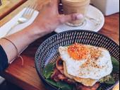 hole-in-the-wall café with cult