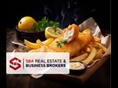 busy fish chips shop