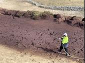 scaleable hydromulching seeding land