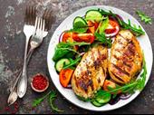 charcoal chicken salad bar