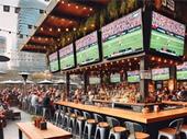 high-energy hospitality space with