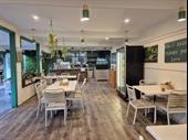 under management established cafe