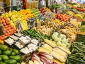 well established grocery produce