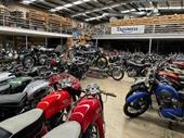 established motorcycle sales service