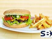 takeaway bbq chicken burgers