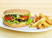 takeaway bbq chicken burgers