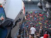 indoor climbing gym full