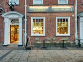 flourishing branded coffee shop