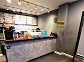 contemporary air-conditioned sushi restaurant