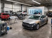 auto body shop with