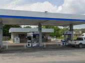gas station with property
