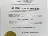 licensed recruitment agency for