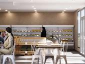 upscale grocery café w