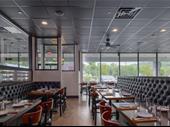 beautiful newly renovated bar