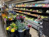 busy grocery store beside
