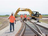 fast growing railroad construction