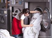 established commercial laundry operation
