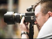 modern self-portrait photography studio