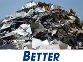 scrap metal bins-pick ups