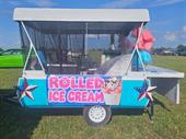 margin rolled ice cream