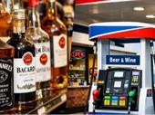 liquor store gas station