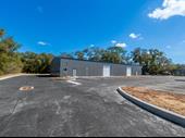 high-visibility commercial warehouse williston