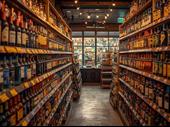 liquor store available
