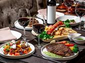 upscale steakhouse with great