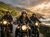 successful motorcycle self-drive tour