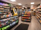 convenience store with vapes