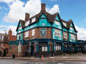 substantial london pub with