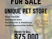 established specialty pet retail