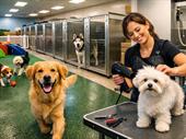 built pet facility with