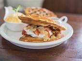 cafe takeaway waffles cafe