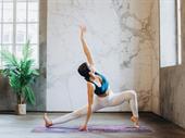 beautiful hot yoga studio