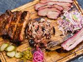 american bbq restautaurant with
