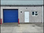modern industrial warehouse unit