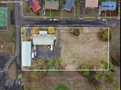 commercial vacant building blank