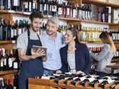 modern bottle shop with