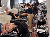 established beauty salon training