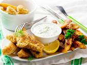 low rent fish chips