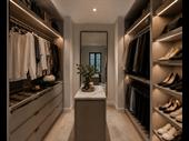 high-tech custom closets design