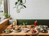 thriving cafe by day