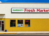 hardisty's only grocery store