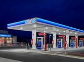 gas station with full